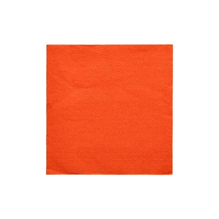 PAPSTAR Servietten 1/4-Falz, 24x24 cm nektarine, "DAILY Collection" | Folie (20 Stück)