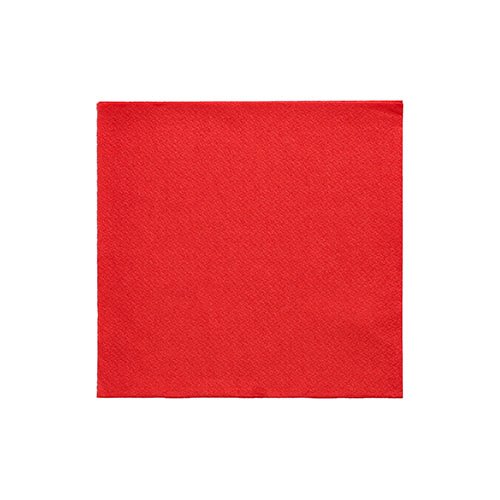 PAPSTAR Servietten 1/4-Falz, 24x24 cm rot, "DAILY Collection" | Folie (20 Stück)