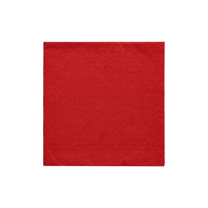 PAPSTAR Servietten 1/4-Falz, 24x24 cm bordeaux, "DAILY Collection" | Folie (20 Stück)