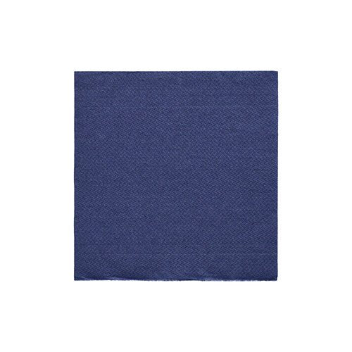 PAPSTAR Servietten 1/4-Falz, 24x24 cm dunkelblau, "DAILY Collection" | Folie (20 Stück)