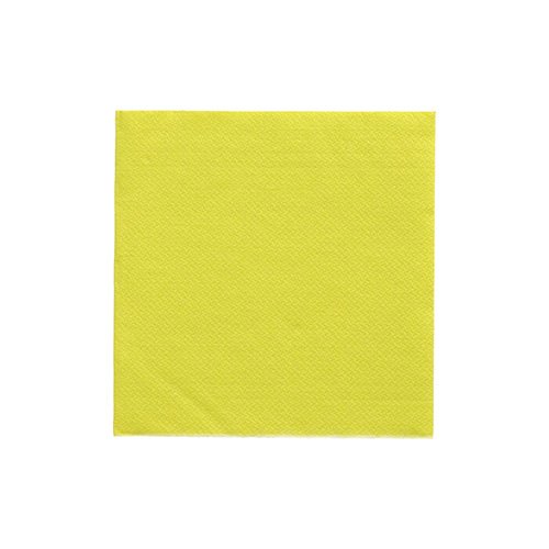 PAPSTAR Servietten 1/4-Falz, 24x24 cm limonengrün, "DAILY Collection" | Folie (20 Stück)