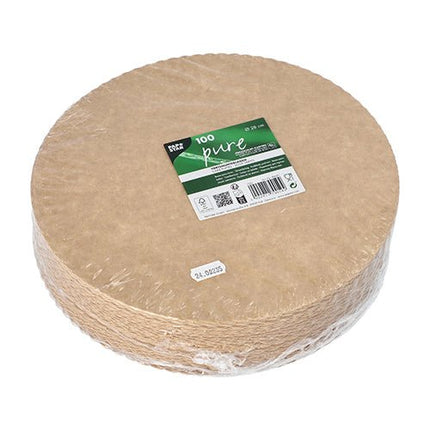 PAPSTAR 100 Tortenunterlagen, Pappe "pure" rund