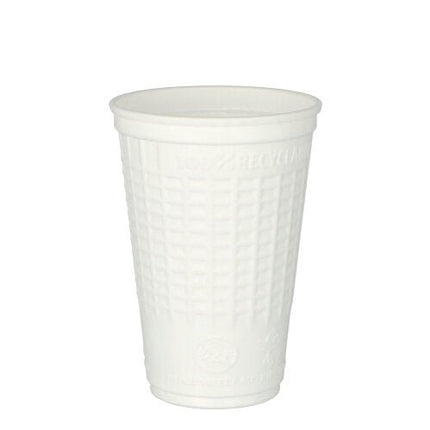 Starpak 50 Thermobecher, PP 0,25 l Ø 7,8 cm · 11 cm weiss | Packung (50 Stück)