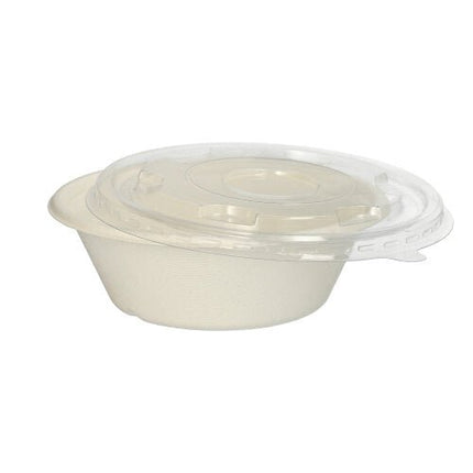PAPSTAR 25 Schalen, Zuckerrohr "pure" Ø 17 cm
