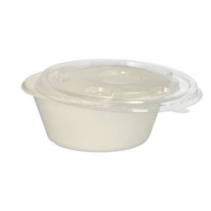 PAPSTAR 25 Schalen, Zuckerrohr "pure" Ø 17 cm