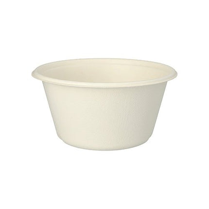 PAPSTAR 25 Schalen, Zuckerrohr "pure" Ø 17 cm