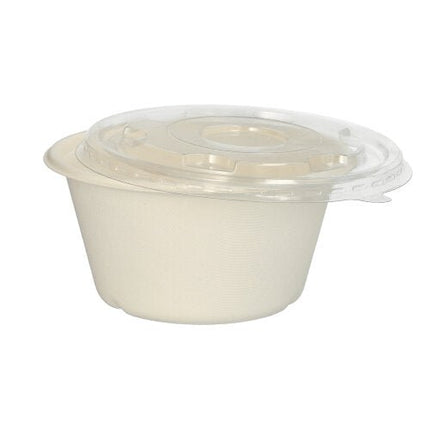 PAPSTAR 25 Schalen, Zuckerrohr "pure" Ø 17 cm