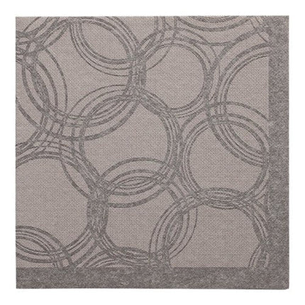 PAPSTAR 50 Servietten "ROYAL Collection" 1/4-Falz 40 x 40 cm grau