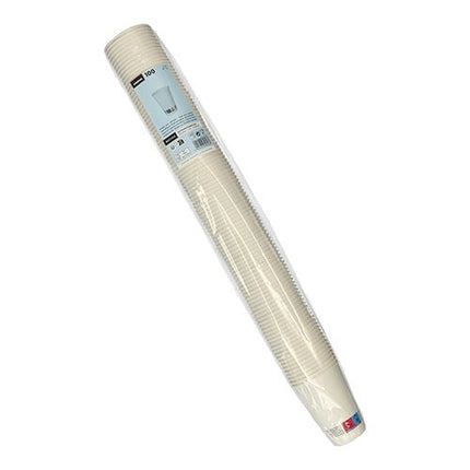 Starpak 100 Automatenbecher, Pappe "To Go" 0,18 l Ø 7 cm · 9,2 cm weiss | Folie (100 Stück)