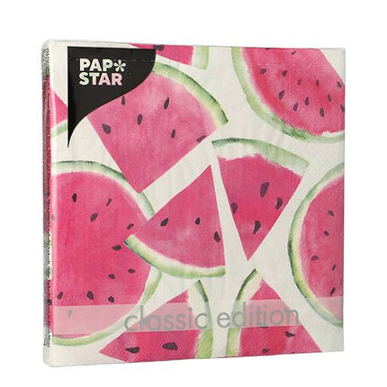 PAPSTAR 20 Servietten, 33 cm x 33 cm 3-lagig 1/4-Falz Design Set 1