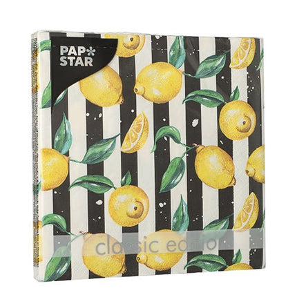 PAPSTAR 20 Servietten, 33 cm x 33 cm 3-lagig 1/4-Falz Design Set 5