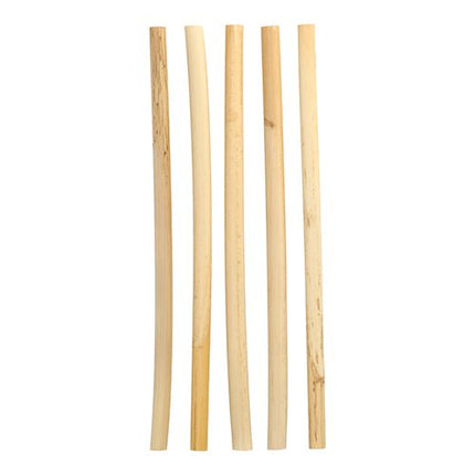 PAPSTAR Trinkhalme Schilf "pure", Ø 10 mm, 25 cm, umweltfreundlich | Faltschachtel (50 Stück)