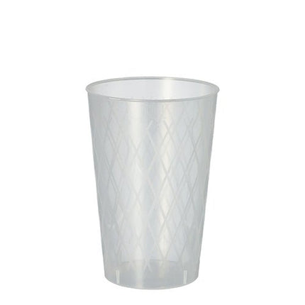 Starpak 40 Mehrweg-Gläser für Apfelwein 0,25 l Ø 7 cm · 10,5 cm unzerbrechlich | Schrumpffolie (40 Stück)
