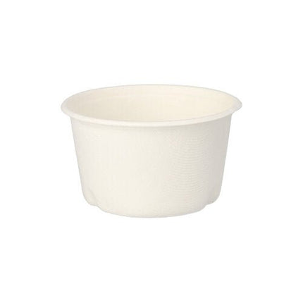 PAPSTAR 50 Suppenbecher, Zuckerrohr "pure" weiss