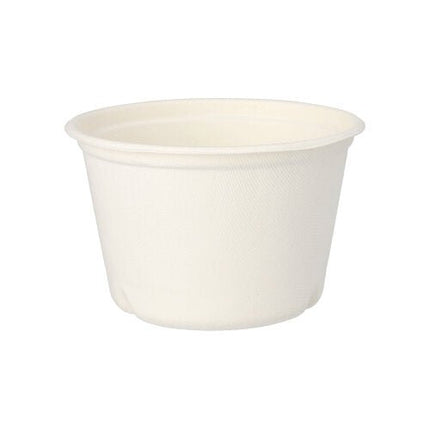 PAPSTAR 50 Suppenbecher, Zuckerrohr "pure" weiss