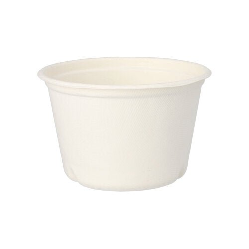 PAPSTAR 50 Suppenbecher, Zuckerrohr "pure" weiss