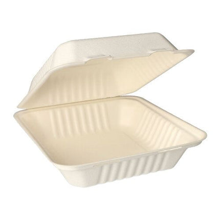 PAPSTAR 25 Menüboxen, Zuckerrohr "pure" weiss