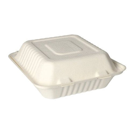 PAPSTAR 25 Menüboxen, Zuckerrohr "pure" weiss
