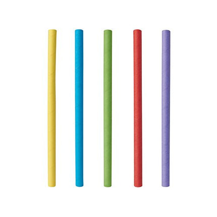PAPSTAR 500 Cocktail Trinkhalme, Papier Ø 7 mm - 15 cm