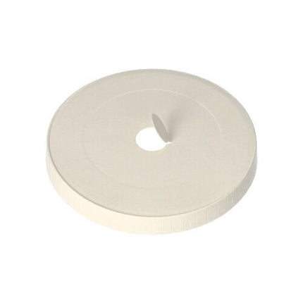 Starpak 50 Deckel für Trinkbecher, Pappe rund Ø 9 cm weiss | Folie (50 Stück)