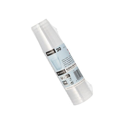 Starpak 20 Mehrweg-Gläser für Schnaps PP 4 cl Ø 4,3 cm · 5,2 cm unzerbrechlich | Folie (20 Stück)