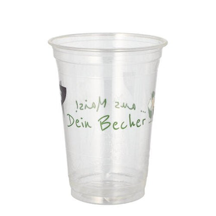 PAPSTAR 50 Trinkbecher PLA "Becher aus Mais"