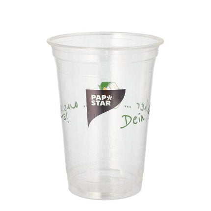PAPSTAR 50 Trinkbecher PLA "Becher aus Mais"