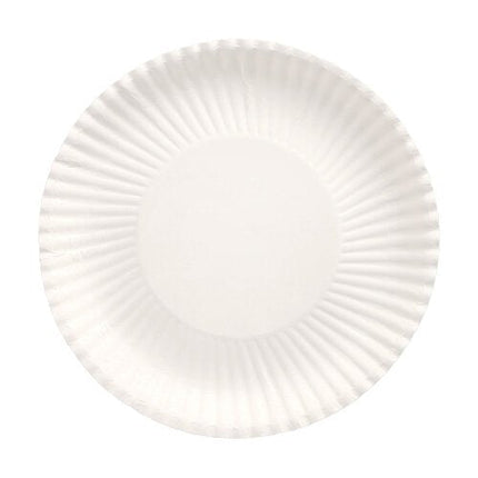PAPSTAR Teller tief, rund Ø 22 cm, Pappe "pure", umweltfreundlich | Folie (100 Stück)