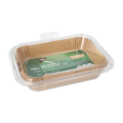 PAPSTAR 100 Backpapiere für Heißluftfritteusen eckig