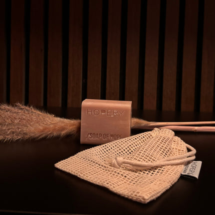/HOPERY cotton soap bag - Seifentasche - 100% Baumwolle