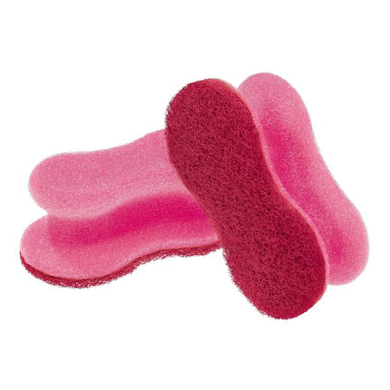 Auslaufartikel: Scotch-Brite® Delicate Color Comfort nicht kratzender Reinigungsschwamm, 2 Stück pro Packung | Packung (1 Stück)