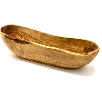 Olivenholz Brot- / Baguetteschale ca. 25 – 34 cm