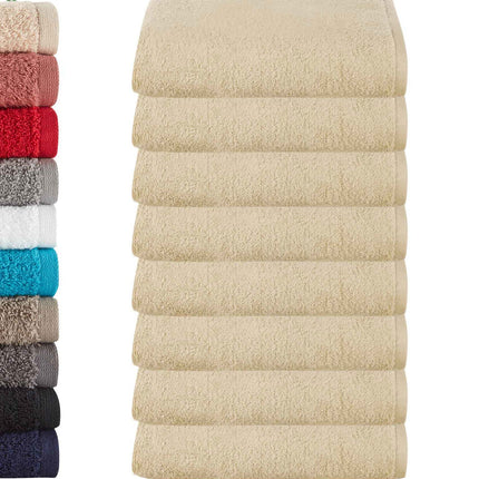 8er Set Handtücher Frottee »Montreal« 500 g/m² 100% Bio Baumwolle Made in Green 2020102-8