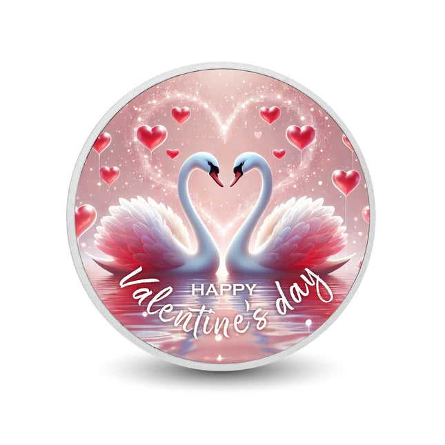 Swans of Serenity 1oz Coloured Coin