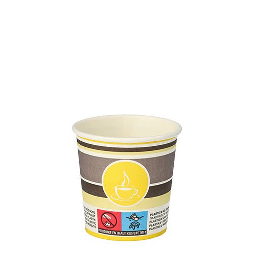 Starpak Trinkbecher, Pappe "To Go" 0,1 l Ø 6 cm · 6 cm | Folie (80 Stück)