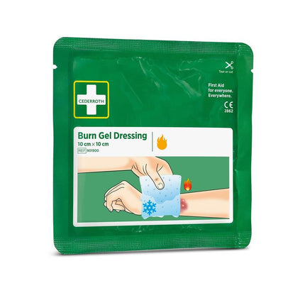 Cederroth burn gel verband 10x10 cm, 2er-pack | Packung (2 Stück)