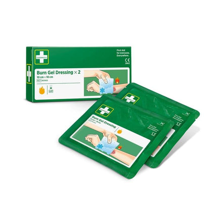 Cederroth burn gel verband 10x10 cm, 2er-pack | Packung (2 Stück)