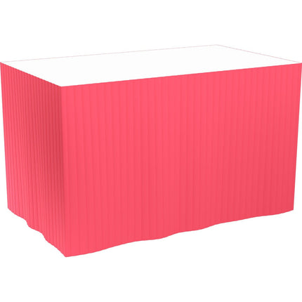 Dunicel-Tableskirts, selbstklebend 72 cm, 5 Abschnitte à 4 m
