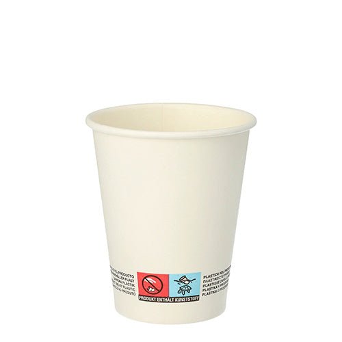 Starpak 20 Trinkbecher, Pappe "To Go" 0,2 l Ø 8 cm - 9,1 cm