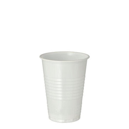 Starpak 100 Trinkbecher, PS automatengängig 0,18 l Ø 7,03 cm · 9,1 cm weiss | Folie (100 Stück)
