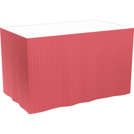 Dunicel-Tableskirts, selbstklebend 72 cm, 5 Abschnitte à 4 m