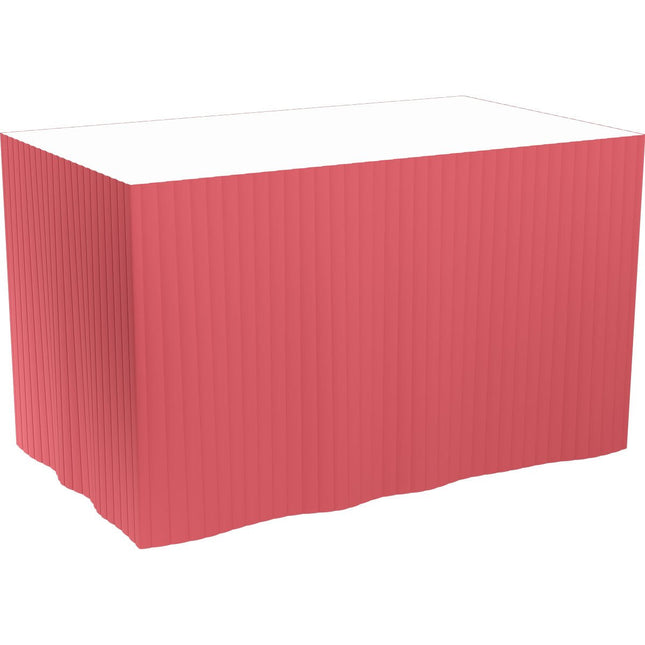 Dunicel-Tableskirts, selbstklebend 72 cm, 5 Abschnitte à 4 m