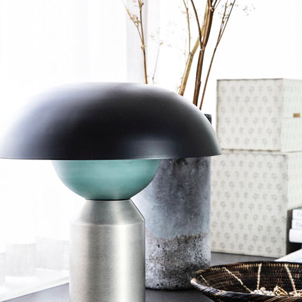 Tischlampe Little Fellow schwarz/silber