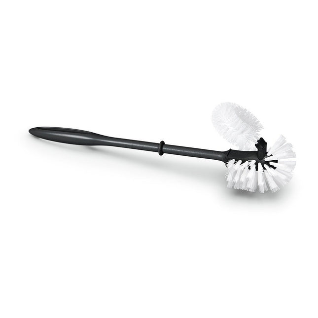 Nölle Profi Brush WC-Bürste mit Randreiniger aus Regranulat, groß | 1 Stück