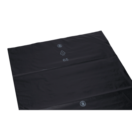 DEISS 95007 - 570+400x1150x0,1 mm schwarz  | Karton (120 Säcke)