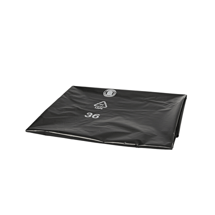 DEISS 95055 - 900x1100 mm Typ 70 schwarz | Karton (150 Packungen)