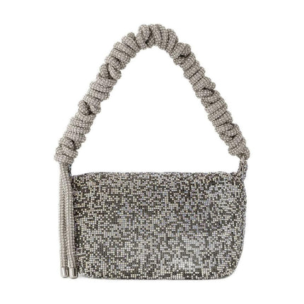 Crystal Mesh Tasche - Kara - Polyster - Black Pixel