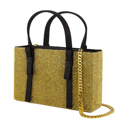Cabas Bow Midi - Kara - Mesh - Golden