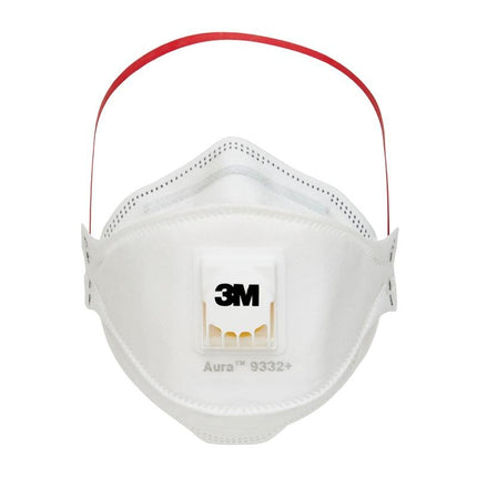 3M™ Aura™ Comfort Cool Flow™ Partikelmaske 9332+, FFP3, mit Ventil