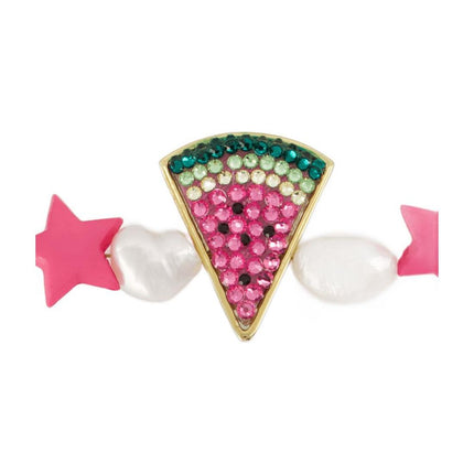 Waterlemon Halsband - Shourouk - Messing - Multi